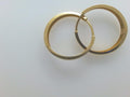 10k Yellow Gold Argollas 3.8g