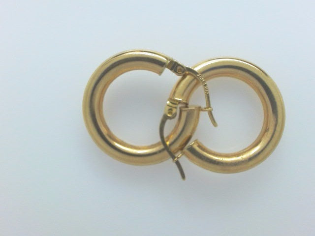 10k Yellow Gold Argollas 2.3g