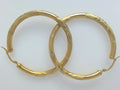 10k Yellow Gold Argollas 4.7g
