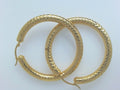 10k Yellow Gold Argollas 6.6g