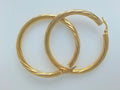10k Yellow Gold Argollas 4.8g