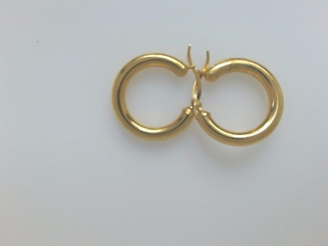 10k Yellow Gold Argollas 2.7g