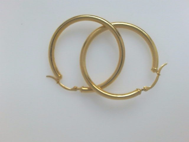 10k Yellow Gold Argollas 3g