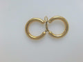 10k Yellow Gold Argollas 2.7g