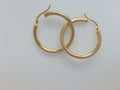 10k Yellow Gold Argollas 2.5g