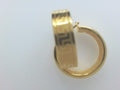 10k Yellow Gold Argollas 3.8g