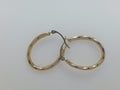 10k Yellow Gold Argollas 0.6g