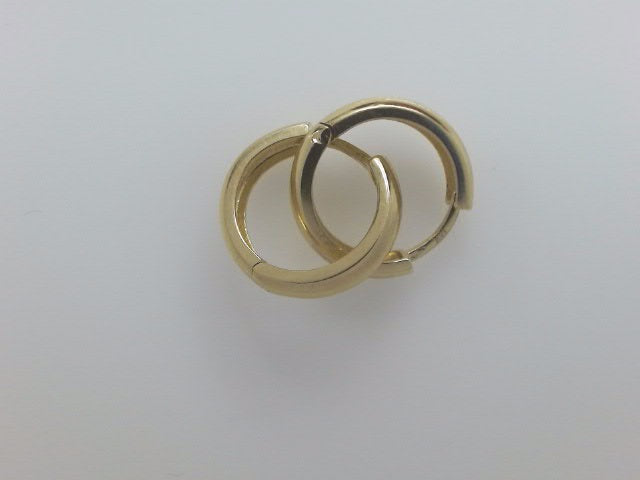 10k Yellow Gold Argollas 3.1g