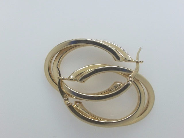 10k Yellow Gold Argollas 3.5g