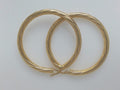 10k Yellow Gold Argollas 4.8g