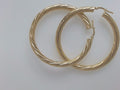 10k Yellow Gold Argollas 4.7g