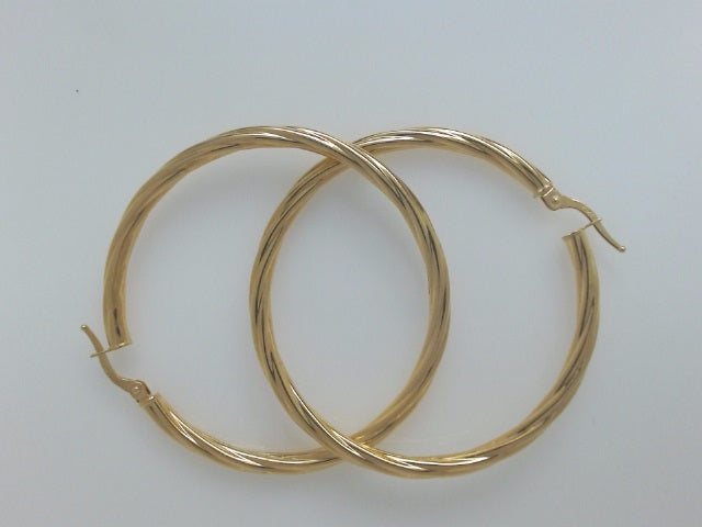 10k Yellow Gold Argollas 2.5g