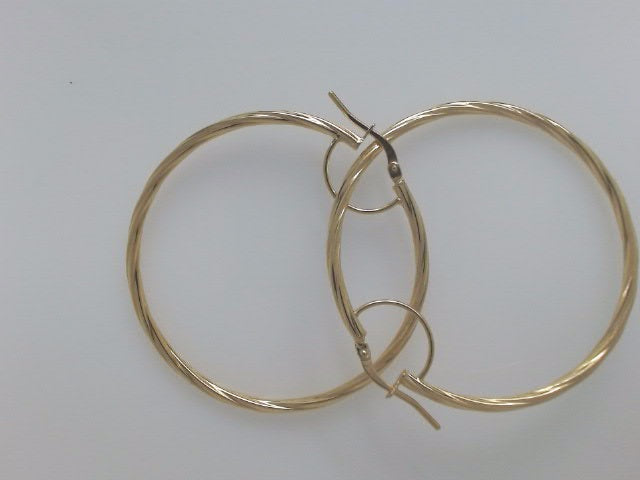 10k Yellow Gold Argollas 2.8g