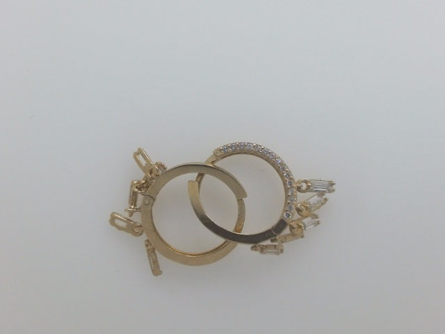 10k Yellow Gold Argollas 2.1g