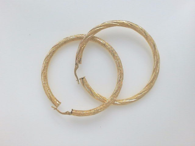 10k Yellow Gold Argollas 4.3g