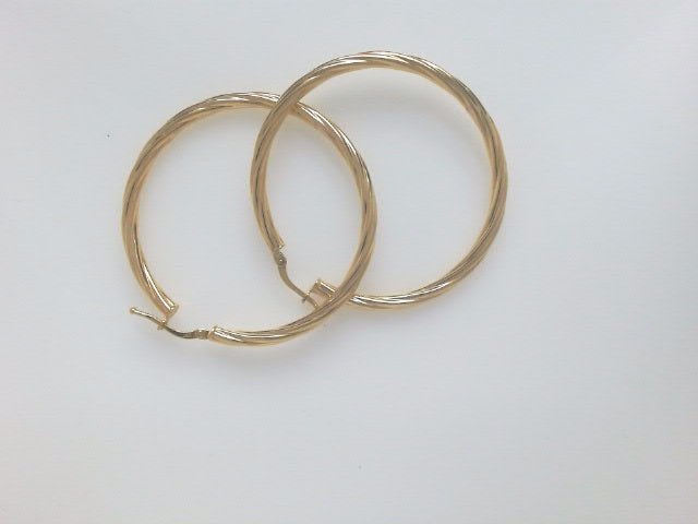 10k Yellow Gold Argollas 2.8g