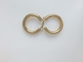 10k Yellow Gold Argollas 4.6g