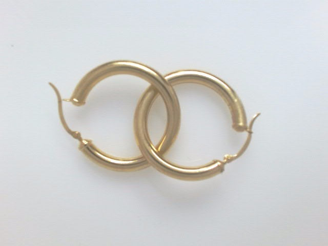 10k Yellow Gold Argollas 3.5g