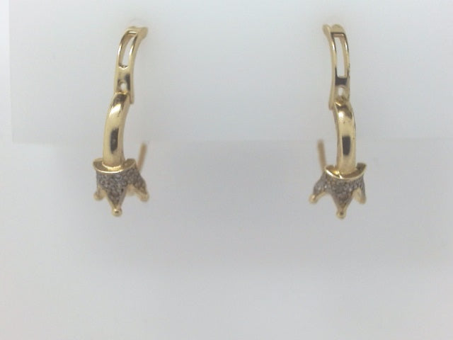 10k Yellow Gold Argollas 1.7g