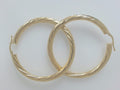 10k Yellow Gold Argollas 5.1g