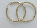 10k Yellow Gold Argollas 4.6g