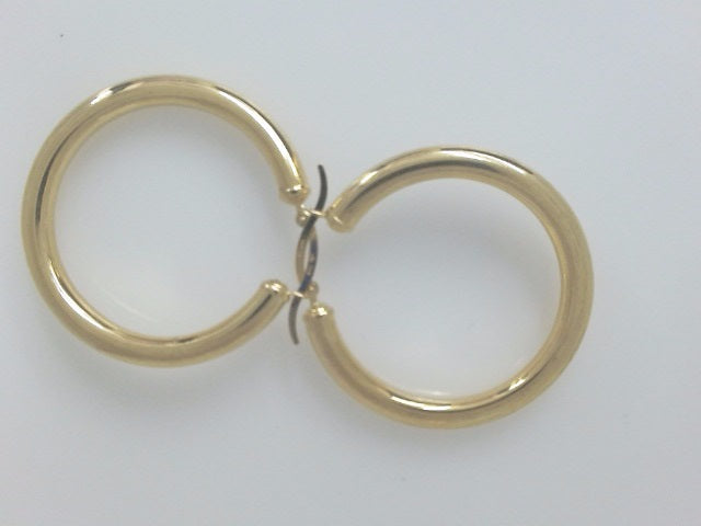 10k Yellow Gold Argollas 4g
