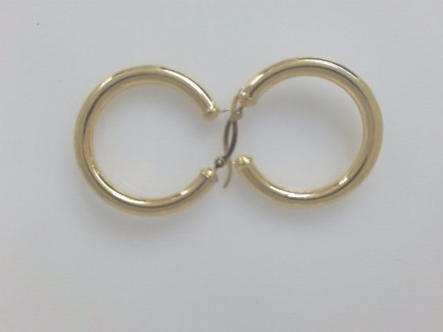 10k Yellow Gold Argollas 3.5g
