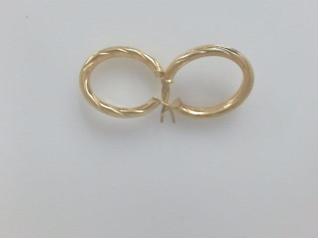 10k Yellow Gold Argollas 3g