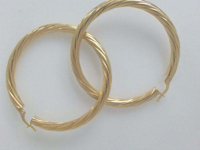 10k Yellow Gold Argollas 5g