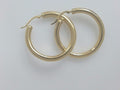 10k Yellow Gold Argollas 4.1g
