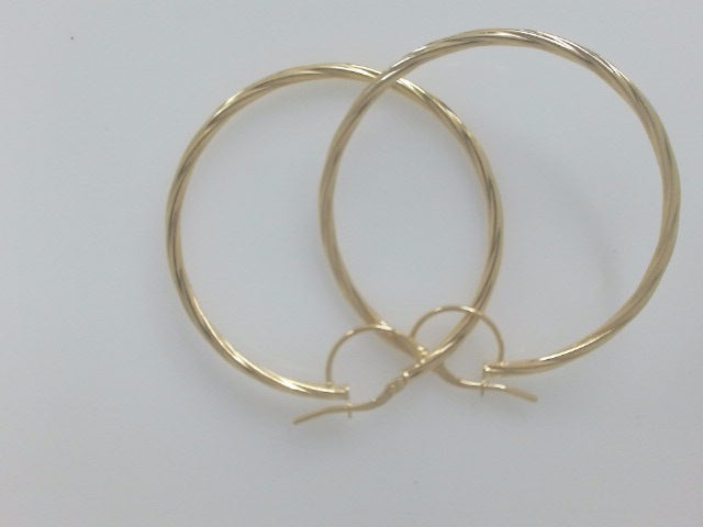 10k Yellow Gold Argollas 2.8g