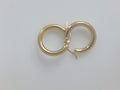 10k Yellow Gold Argollas 2.7g