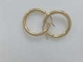 10k Yellow Gold Argollas 3.4g