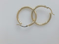 10k Yellow Gold Argollas 2.4g