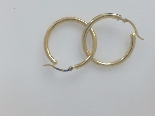 10k Yellow Gold Argollas 2.4g