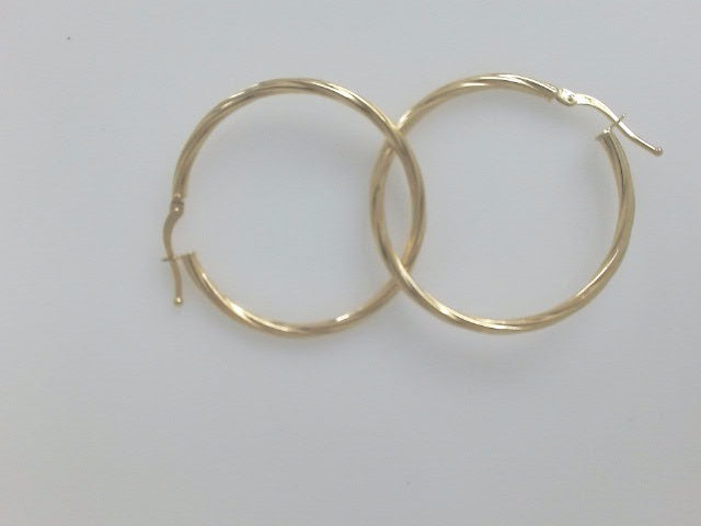 10k Yellow Gold Argollas 2g