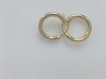10k Yellow Gold Argollas 2.6g