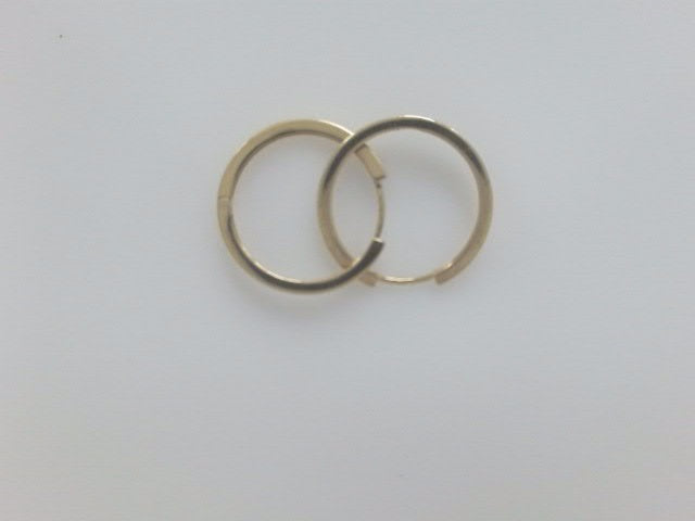 10k Yellow Gold Argollas 2g