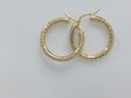 10k Yellow Gold Argollas 3.7g