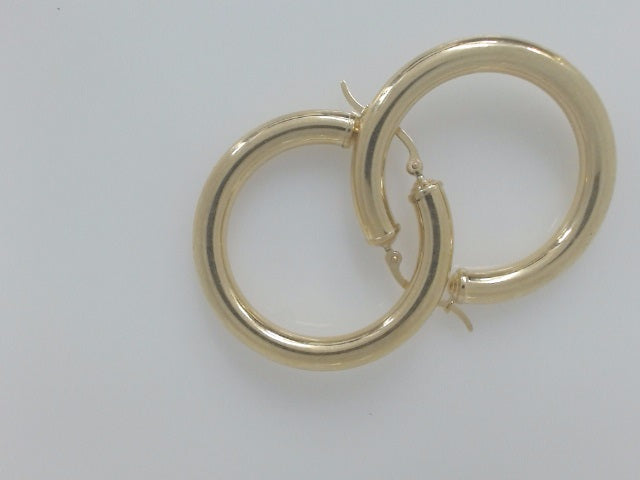 10k Yellow Gold Argollas 5.7g