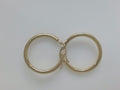 10k Yellow Gold Argollas 2.4g