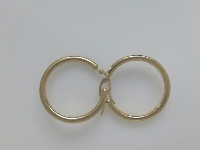 10k Yellow Gold Argollas 2.4g