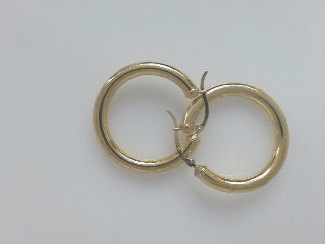 10k Yellow Gold Argollas 3.6g