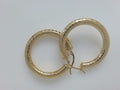 10k Yellow Gold Argollas 5.2g