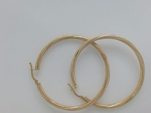 10k Yellow Gold Argollas 2.7g