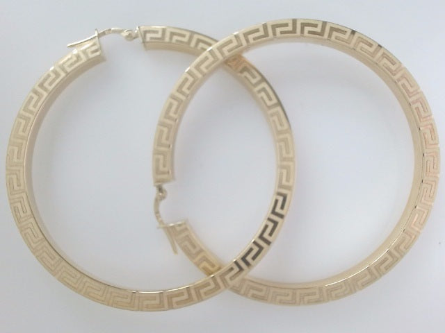 10k Yellow Gold Argollas 8.7g