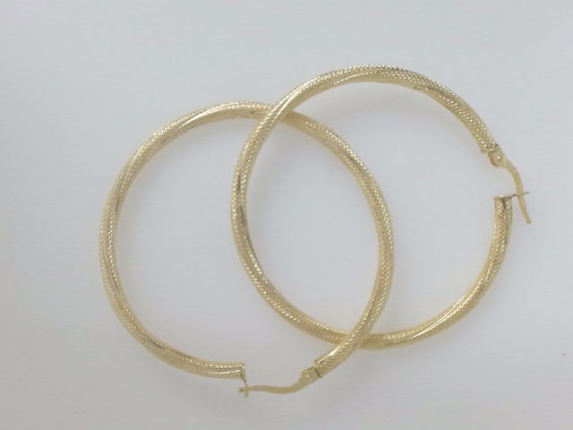 10k Yellow Gold Argollas 2.1g
