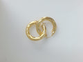 10k Yellow Gold Argollas 4.2g