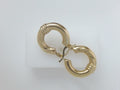 10k Yellow Gold Argollas 2.4g