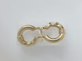 10k Yellow Gold Argollas 2.5g